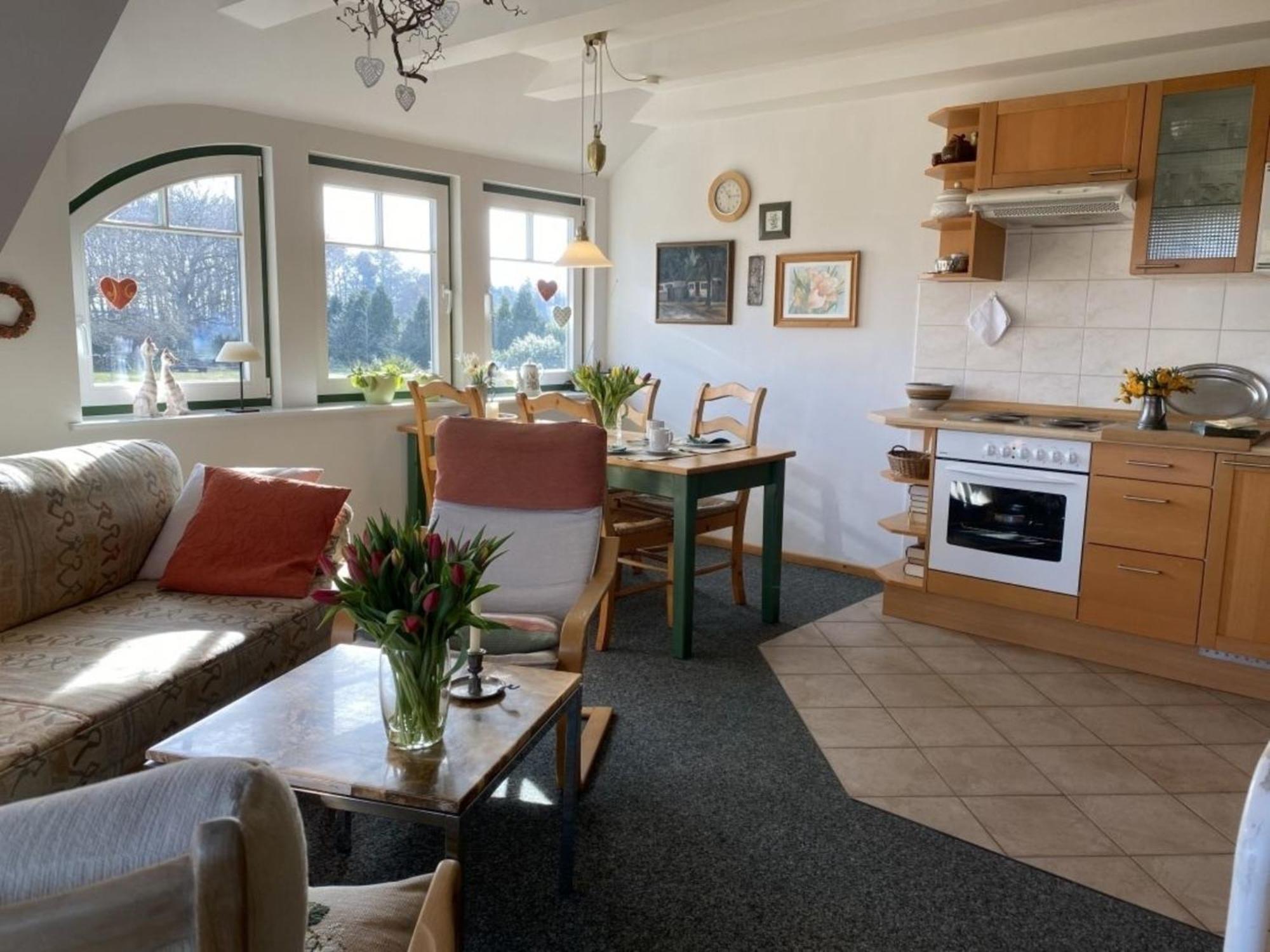 Ferienwohnung Nr 07 Og Spitzboden Born Exteriör bild
