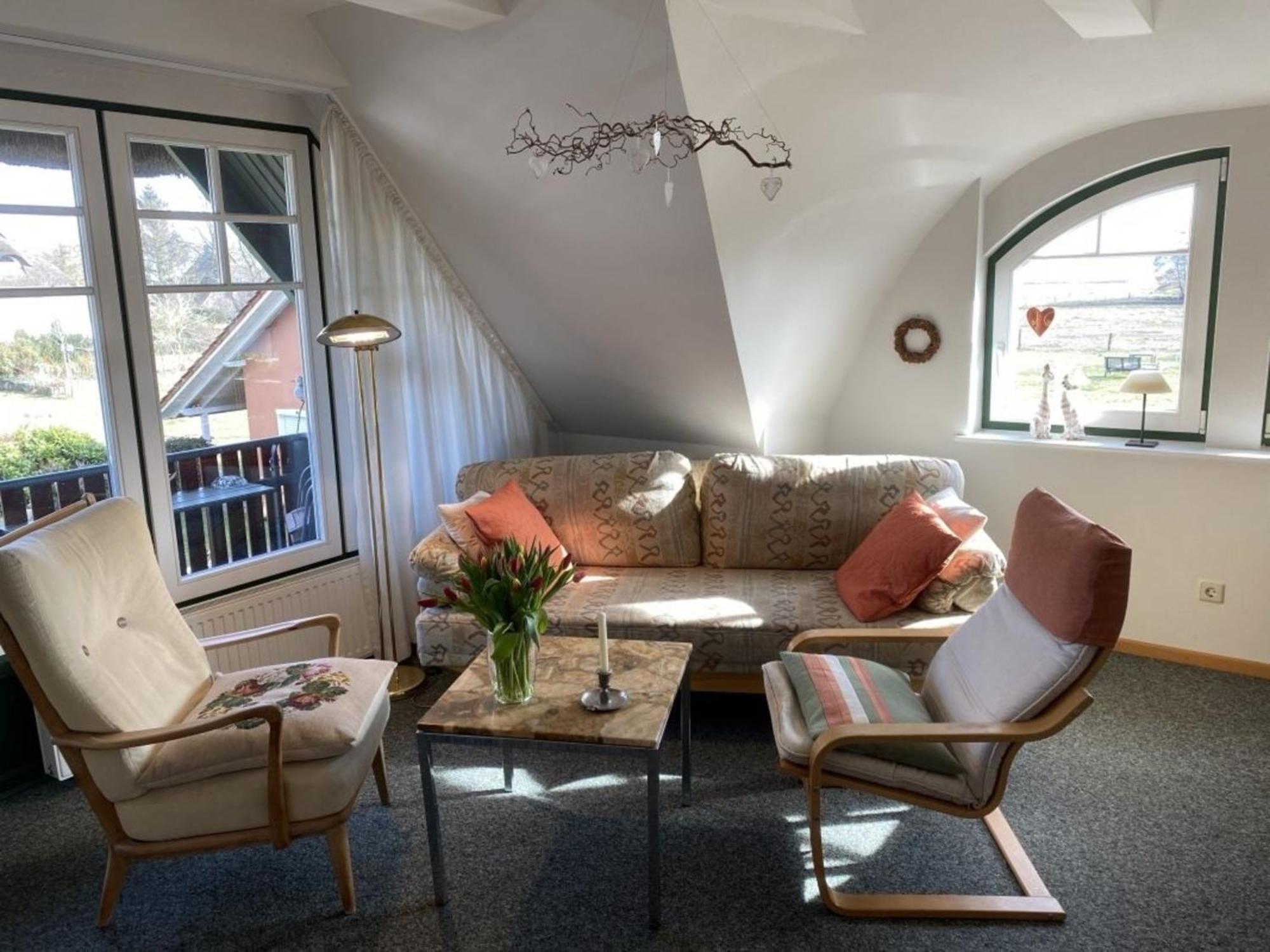 Ferienwohnung Nr 07 Og Spitzboden Born Exteriör bild